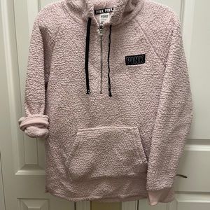 PINK Sherpa Half Zip